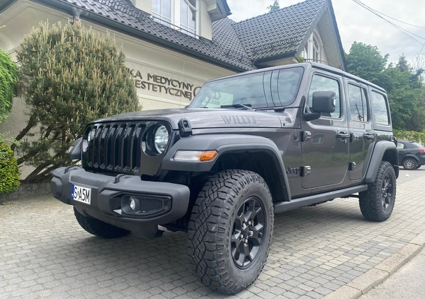 Jeep Wrangler cena 182000 przebieg: 92000, rok produkcji 2021 z Katowice małe 436